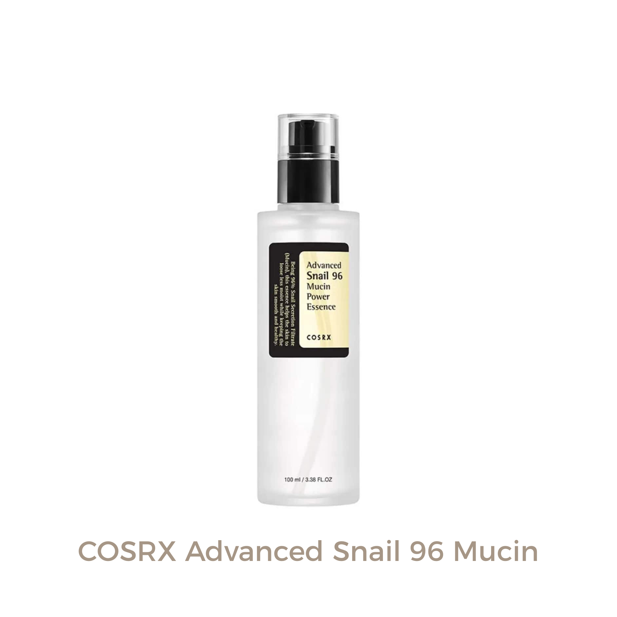 COSRX Advanced Snail 96 Mucin Power Essence for deep hydration and skin repair.