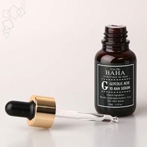 Cos De BAHA Glycolic Acid 10% AHA Serum for Smoother Skin