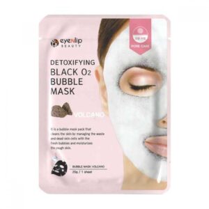 eyeNlip - Detoxifying Black O2 Bubble Mask  - Volcano