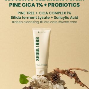 KSECRET - SEOUL 1988 Cleansing Foam: Pine Cica 1% + Probiotics