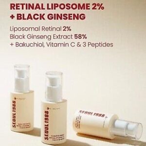KSECRET - SEOUL 1988 Serum: Retinal Liposome 2% + Black Ginseng (Anti-Aging Night Serum)