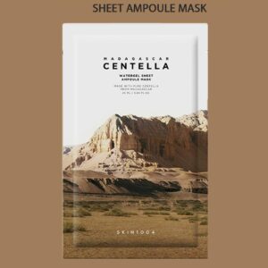 SKIN 1004 Madagascar Centella Watergel Sheet Ampoule Mask – Calming Korean Sheet Mask for Sensitive Skin.