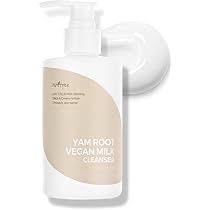 Isntree Yam Root Vegan Milk Cleanser 220ml – Gentle Vegan Cream Cleanser for Sensitive and Dry Skin