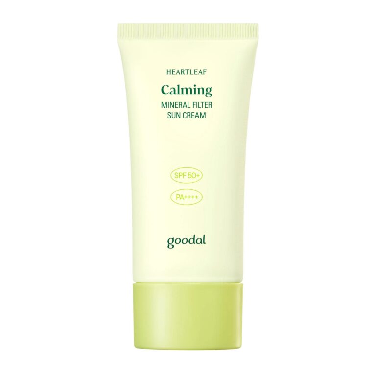 Goodal Mineral Filter Sun Cream – SPF50+ Heartleaf Sunscreen for Calming Protection