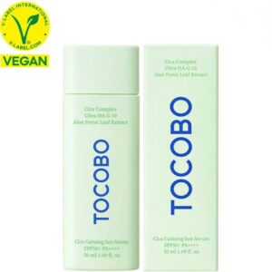 TOCOBO - Cica Calming Sun Serum, Quick Soothing, Lightweight and moisturizing - 1.69 fl.oz