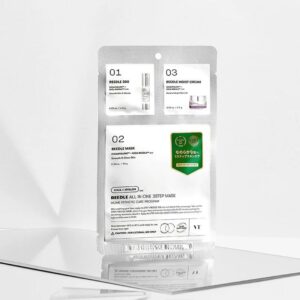 VT Reedle Shot 3 Step Mask for exfoliating and hydrating skin
