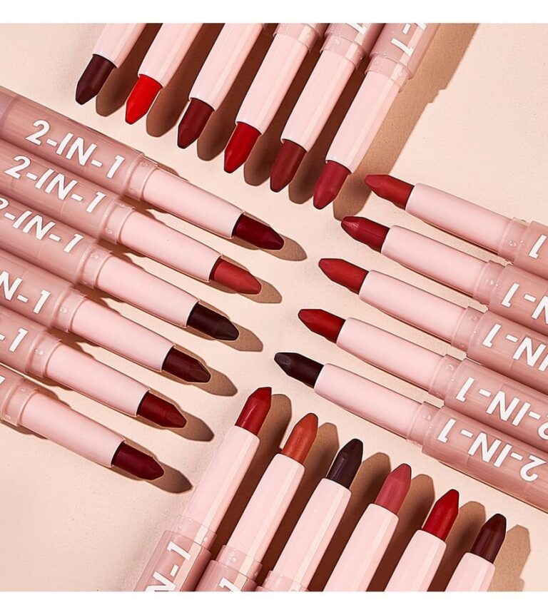 Pudaier Dual Head Lip Liner & Lipstick in Matte Shades
