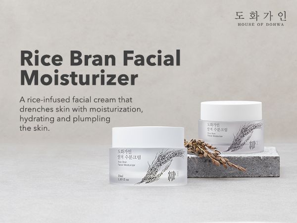 Rice Bran Facial Moisturizer – Hydrating Cream for Soft and Smooth Skin