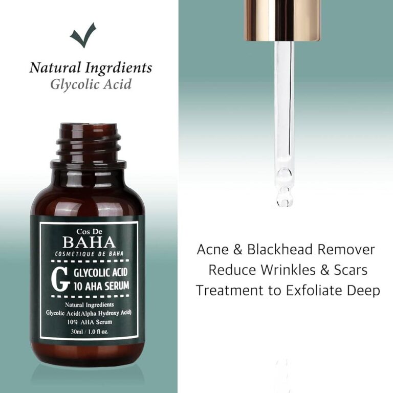 Cos De BAHA Glycolic Serum – Smooth Skin & Exfoliation 30ml.