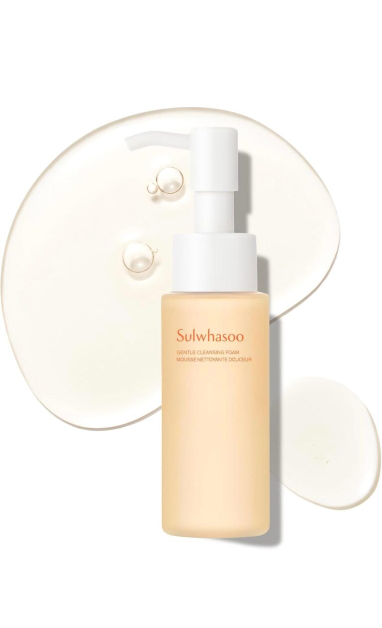 Sulwhasoo Gentle Cleansing Foam Mini 2023 – 50ml Korean Face Wash.