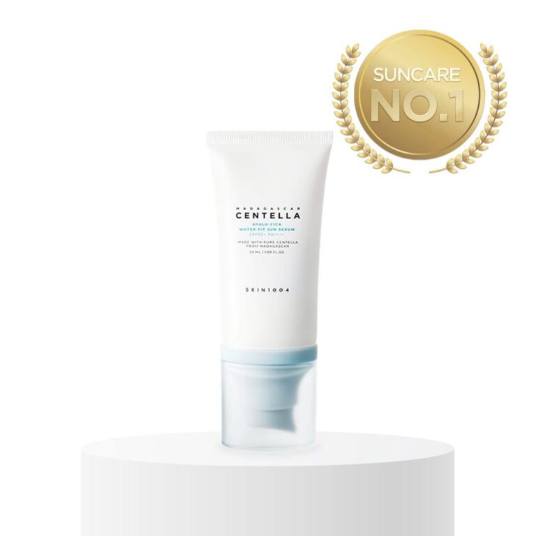 SKIN1004 Hyalu-Cica Sun Serum SPF50+ – Lightweight Korean Sunscreen.