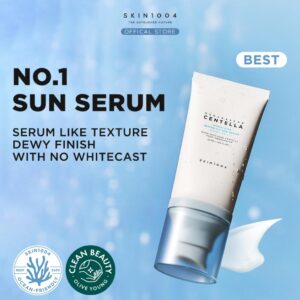 SKIN1004 Hyalu-Cica Sun Serum SPF50+ – Lightweight Korean Sunscreen.