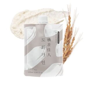 House of Dohwa White Rice Wash Off Mask – Korean brightening exfoliating face mask with rice extract