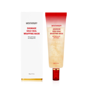 Shumage Gold Seal Wrapping Mask - Collagen Peel Off Face Mask for Glass Skin - Overnight Mask with Gold Threads for Hydrating and Tightening - Long-lasting Elasticity and Radiant Glow - 3.17 oz